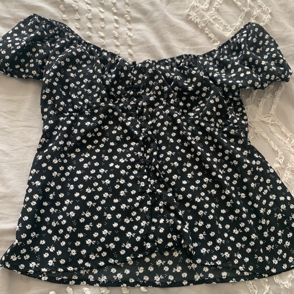 Off the shoulder shirt